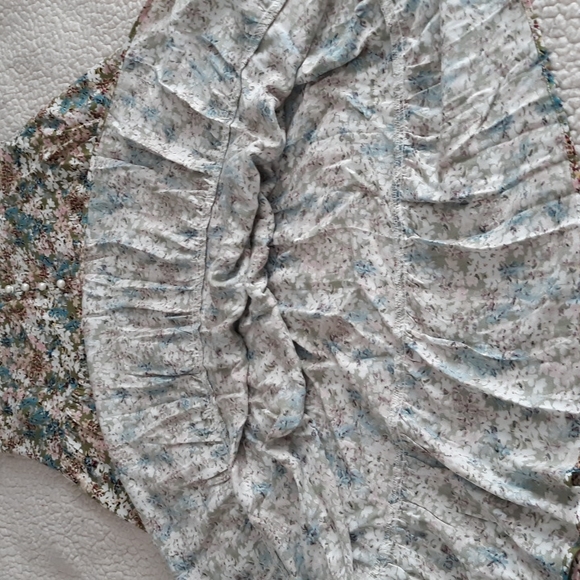 Cupshe Large Floral Pearl Button Spaghetti Strap Dress - Picture 13 of 17